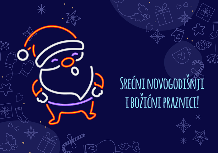 SREĆNI NOVOGODIŠNJI BOŽIĆNI PRAZNICI